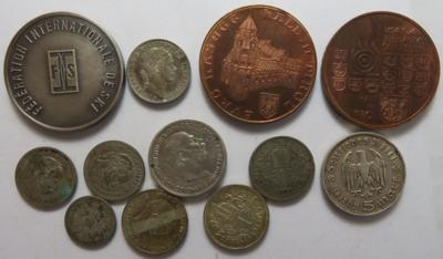 Österreich (12 Stk., davon 9 AR) - Coins and medals