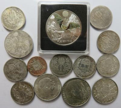 Österreich (ca. 14 Stk., davon ca. 13 AR) - Monete e medaglie