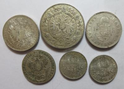 Österreich (ca. 31 Stk., davon ca. 30 AR) - Coins and medals