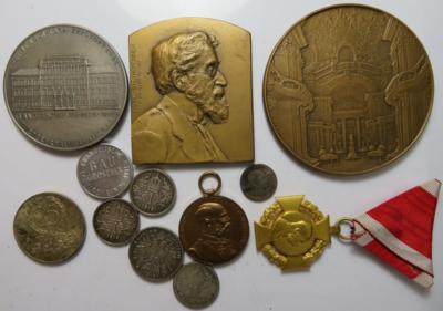Österreichisches Medaillen (12 Stk. auch AR) - Münzen und Medaillen