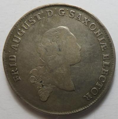 Sachsen, Friedrich August 1763-1827 - Mince a medaile