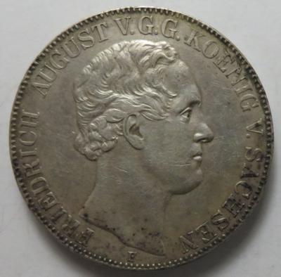 Sachsen, Friedrich August II.1836-1854 - Mince a medaile