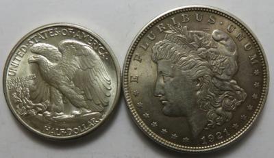 USA (ca. 24 Stk. AR) - Coins and medals