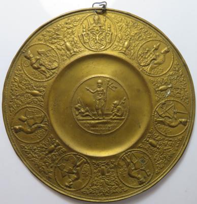 Zierteller Galvano - Mince a medaile