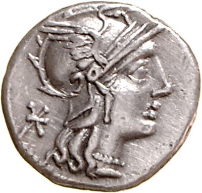 (3 AR) Denare: 1.) L. ANTESTIUS GRAGULUS - Mince a medaile