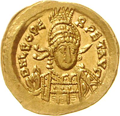 Leo I. der Große 457-474 GOLD - Münzen, Medaillen und Papiergeld