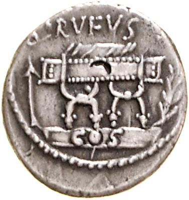 Q POMPEIUS RUFUS - Münzen, Medaillen und Papiergeld