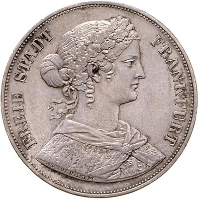 (3 Stk.) 1.) Frankfurt - Mince a medaile