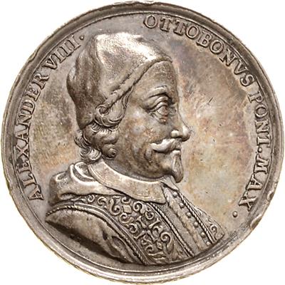 Alexander VIII. 1689-1691 - Münzen, Medaillen und Papiergeld