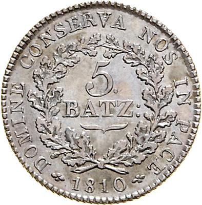 Appenzell/Basel/Bern - Coins, medals and paper money