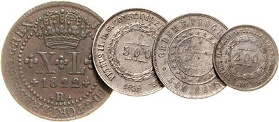 Brasilien - Monete, medaglie e carta moneta