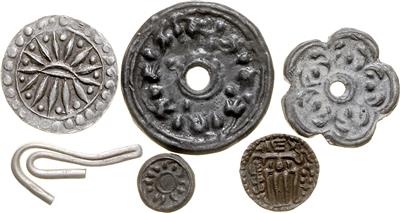 Ceylon/Kambodscha/Funan - Mince a medaile