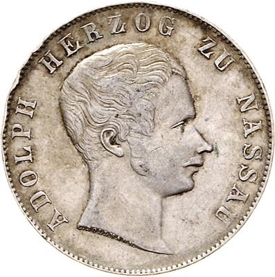 Deutschland (2 AR) a) Nassau - Mince a medaile