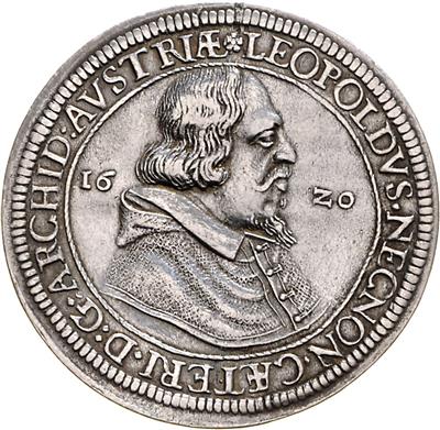 Eh. Leopold, geistl. Fürst - Coins, medals and paper money