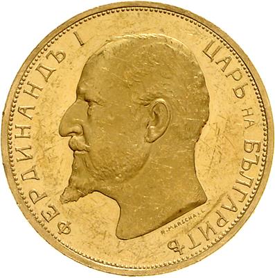 Ferdinand 1887-1918, GOLD - Coins, medals and paper money