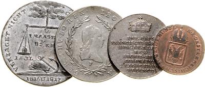 Franz I./II. - Münzen, Medaillen und Papiergeld