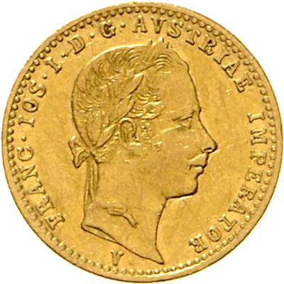 Franz Josef I. GOLD - Münzen, Medaillen und Papiergeld