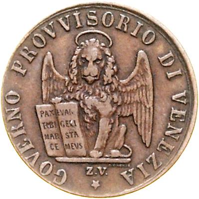 Franz Josef I./Revolution 1848/1849 - Monete, medaglie e carta moneta