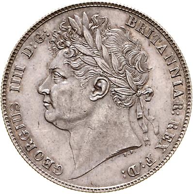 George IV. 1820-1830 - Münzen, Medaillen und Papiergeld