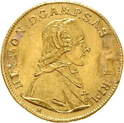 Hieronymus Graf Colloredo, GOLD - Monete, medaglie e carta moneta