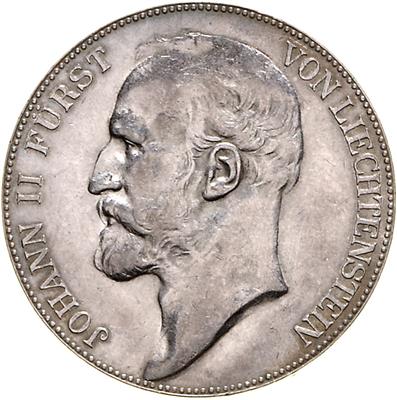 Johann II. 1858-1929 - Monete, medaglie e carta moneta