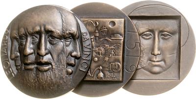 Leonardo da Vinci 1452-1519 - Münzen, Medaillen und Papiergeld