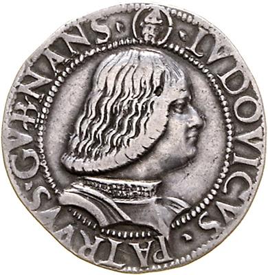 Mailand, Giovanni Galeazzo und Lodovico Sforza, gen. "il Moro" 1481-1494 - Münzen, Medaillen und Papiergeld