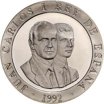 Olympische Spiele Barecolona 1992 - Münzen, Medaillen und Papiergeld