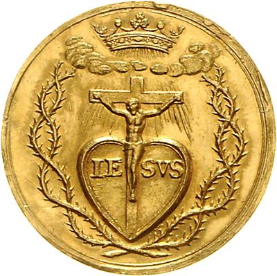 Taufmedaille Deutschland 18. Jh. - Münzen, Medaillen und Papiergeld