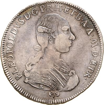 Toskana, Pietro Leopoldo 1765-1790 - Münzen, Medaillen und Papiergeld