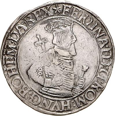 Ferdinand I. - Monete, medaglie e carta moneta