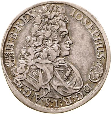 Josef I. - Coins, medals and paper money