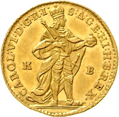 Karl VI. GOLD - Coins, medals and paper money