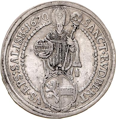 Max Gandolph Graf Küenburg - Monete, medaglie e carta moneta