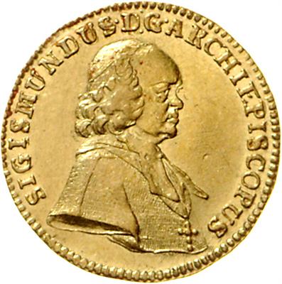 Sigismund III. Graf Schrattenbach, GOLD - Monete, medaglie e carta moneta