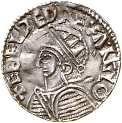 Aethelred II. 978-1016 - Coins, medals and paper money