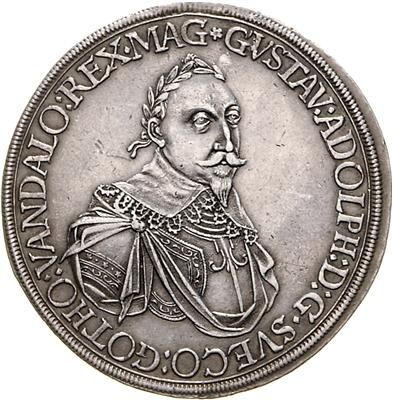 Augsburg unter schwedischer Besetzung, Gustav Adolf von Schweden 1611-1632 - Münzen, Medaillen und Papiergeld