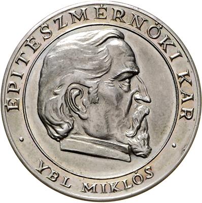 Budapest, Technische Universiät, Ybl Miklos - Monete, medaglie e carta moneta