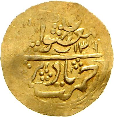 Bukhara, Abd al-Ahad 1309-1339 AH (=1886-1910 AD) GOLD - Münzen, Medaillen und Papiergeld