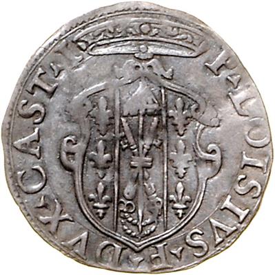 Castro, Pierluigi Farnese 1545-1547 - Münzen, Medaillen und Papiergeld