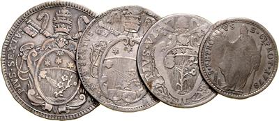 Pius VI. 1775-1799 - Münzen, Medaillen und Papiergeld