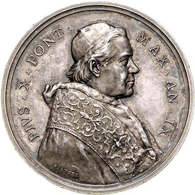 Pius X. 1903-1914 - Mince a medaile