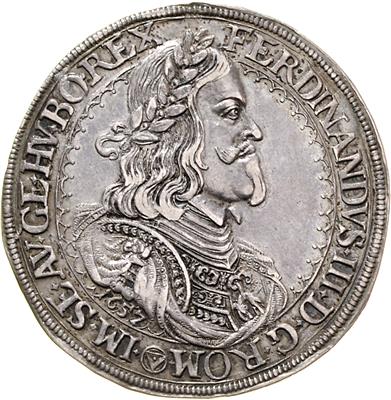 Ferdinand III. - Coins, medals and paper money