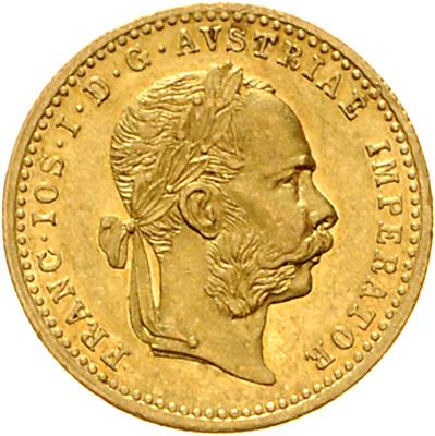 Franz Josef I GOLD - Coins, medals and paper money