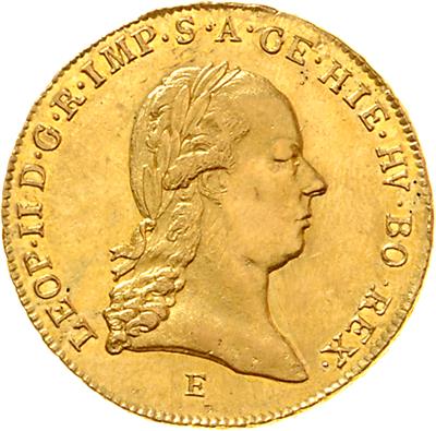 Leopold II. GOLD - Münzen, Medaillen und Papiergeld