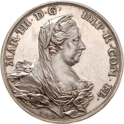 Maria Theresia 1740-1780, Ypern - Münzen, Medaillen und Papiergeld