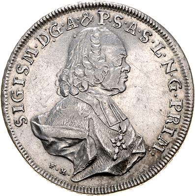 Sigismund III. von Schrattenbach - Mince a medaile
