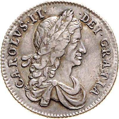 Charles II. 1660-1685 - Monete, medaglie e carta moneta