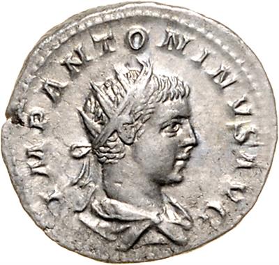 Elagabal 218-222 - Münzen, Medaillen und Papiergeld
