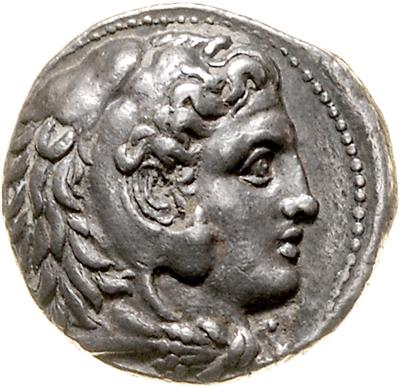 Könige von Makedonien, Alexander III. gen. der Große - Münzen, Medaillen und Papiergeld